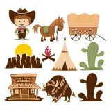 Cowboy Western Svg Cuttable Designs