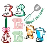 Kitchen Utilities Svg Cuttable Designs