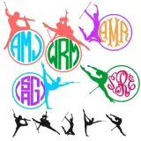 Baton Twirling Cuttable Design