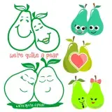 Valentine's Day Cuttable Design We are quite the pear