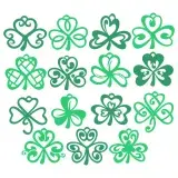 Shamrock Pack Irish Cuttable Designs