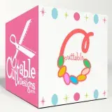 Jelly bean Easter Cuttable Font