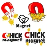 Chic Magnet Svg Cuttable Designs
