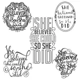 She believed she could so she did Cuttable Design