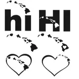 Hawaii The State of Aloha SVG Cuttable Design