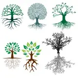 Tree Roots Svg Cuttable Design