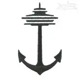 Seattle Anchor Embroidery Designs