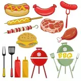 BBQ Pack SVG Cuttable Designs
