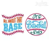 All about that Baseball SVG Cuttable Design