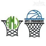 Basketball Embroidery Frames
