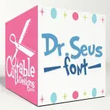 Dr Seus SVG Cuttable Fonts