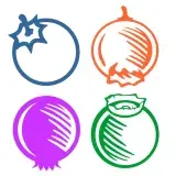 Blue Berries SVG Cuttable Designs