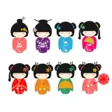 Geisha Pack SVG Cuttable Designs