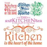 The Kitchen SVG Cuttable Designs
