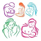 Mother and Baby SVG Cuttable Designs