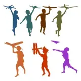 Playing Plane SVG Cuttable Designs