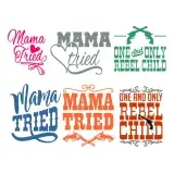 Tried Pack SVG Cuttable Designs