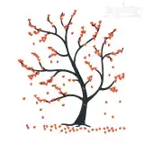 Blossom Trees Embroidery Designs