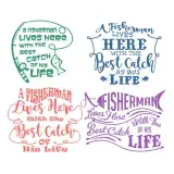 Fisherman SVG Cuttable Designs