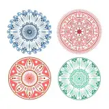 Circle Pattern SVG Cuttable Designs