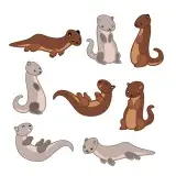 Beaver Pack SVG Cuttable Designs