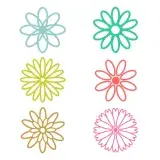 Daisy Flowers SVG Cuttable Designs