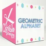Geometric SVG Cuttable Fonts