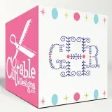 Stitch Monogram SVG Cuttable Fonts