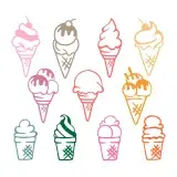 Ice Cream SVG Cuttable Designs