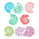 Shells Pack SVG Cuttable Designs
