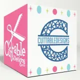 Geometric Split SVG Cuttable Fonts