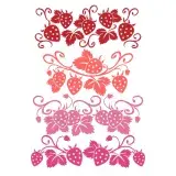 Strawberry SVG Cuttable Designs