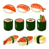 Sushi Pack SVG Cuttable Designs