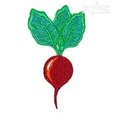 Radish Embroidery Designs