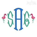 Flamingo Embroidery Frames