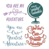 Greatest Adventure SVG Cuttable Designs
