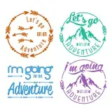 Adventure SVG Cuttable Designs