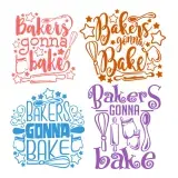 Bakers Gonna Bake SVG Cuttable Designs