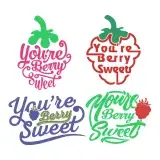 Berry SVG Cuttable Designs