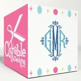 Bamboo Monogram SVG Cuttable Fonts