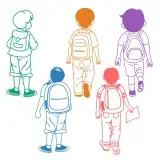 Boy School SVG Cuttable Designs