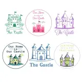Castle SVG Cuttable Designs