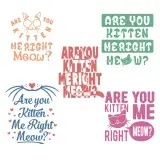 Kitten SVG Cuttable Designs