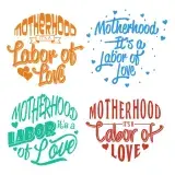 Motherhood SVG Cuttable Designs