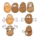 Potatoes SVG Cuttable Designs