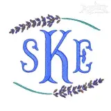 Lavender Embroidery Accents