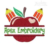 Apple Slipt Embroidery Frames