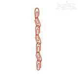 Paper Clips Border SVG Cuttable Designs