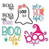 Boo-tiful SVG Cuttable Designs