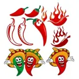 Hot Chili Pepper SVG Cuttable Design